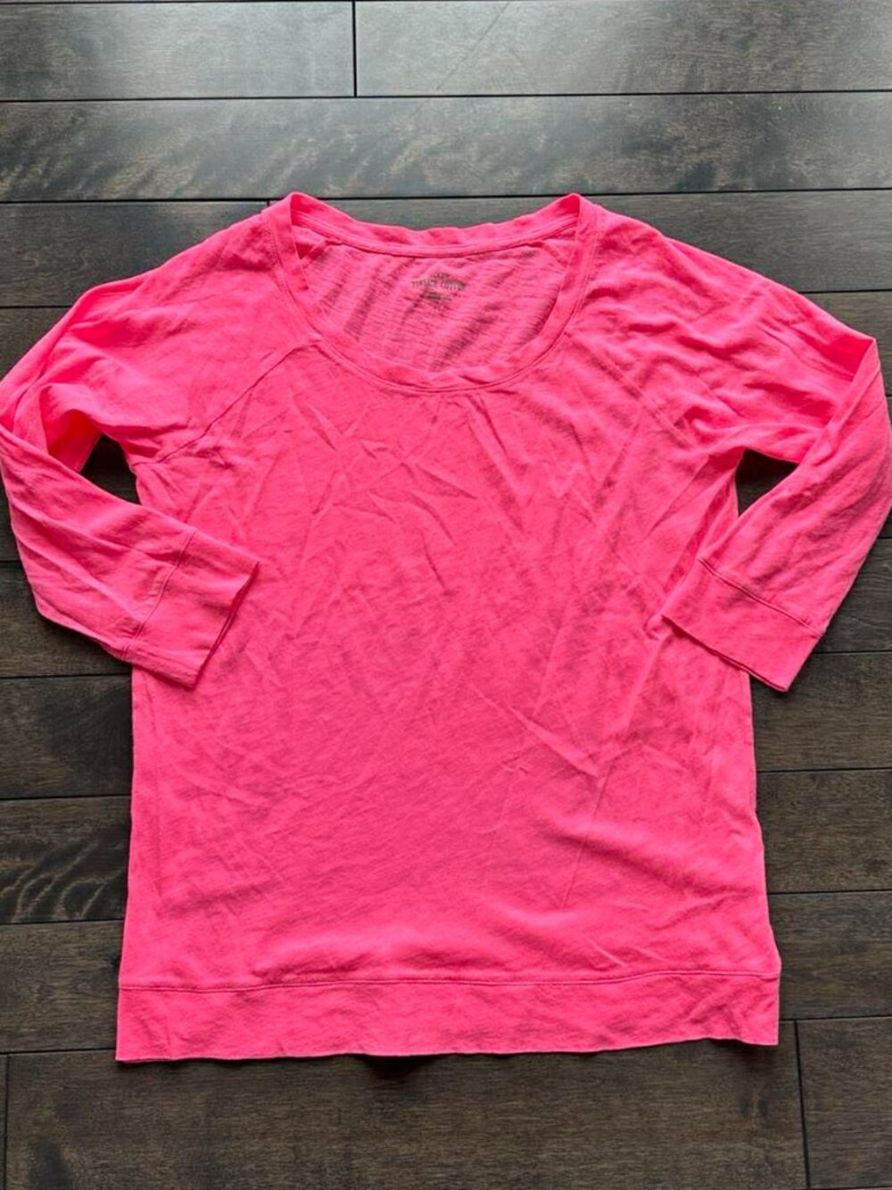 JCrew Neon Pink Tee
